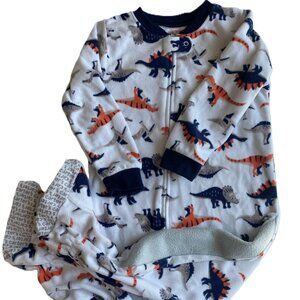 5 / $10 Bundle | *Modified Dino Footie PJ for Husky Boy